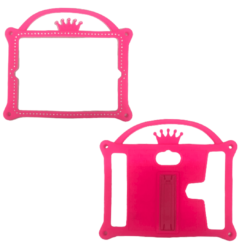 FUNDA UNIVERSAL 2 FIUSHA C/BRILLOS SILICON 10 PULG