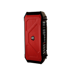 BOCINA ROJA BLUETOOTH, FM, MICROSD / LAMPARA / PANEL SOLAR - - Image 3