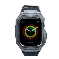 EXTENSIBLE METAL-DIAMANTE 45MM GRIS APPLEWATCH - Image 1