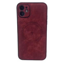 CUERO-MAGSAFE IPHONE 14 PRO MAX ROJO - Image 1