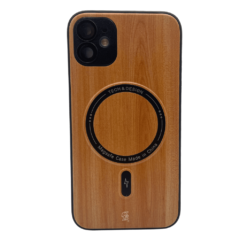 MAGSAFE-MADERA IPHONE 12 CAFÉ CLARO - Image 1