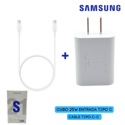 CARGADOR COMBO SAMSUNG 25W TIPO-C - Image 1