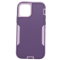 CLEAR-RAR IPHONE 12 MORADO - Image 1