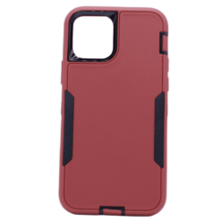 CLEAR-RAR IPHONE 12 PRO MAX ROJO - Image 1