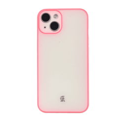 CLEAR-NEON IPHONE 13 NARANJA - Image 1