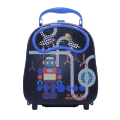 BOCINA KARAOKE ATS-2020 ROBOT 2MICRO, BT, EFECT - Image 2