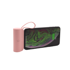 POWERBANK COMPACT 5,000 TIPO-C & CABLE IP ROSA MQ-P121TC - Image 4