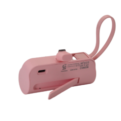 POWERBANK COMPACT 5,000 TIPO-C & CABLE IP ROSA MQ-P121TC - Image 3