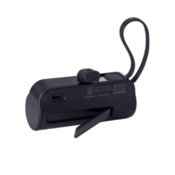 POWERBANK COMPACT 5,000 IP & CABLE TC NEGRO MQ-P121IP - Image 4