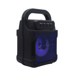 BOCINA CL 4INCH 3W LUZ LED BT/FM/MICROSD LY-4106 AZUL - Image 2