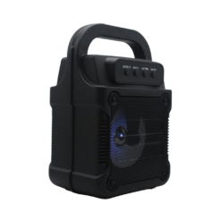 BOCINA CL 4INCH 3W LUZ LED BT/FM/MICROSD LY-4106 NEGRO - Image 2