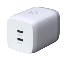 CUBO CARGADOR 50W 2 PUERTO TIPO-C CYBERSHOP - Image 3