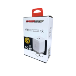 CUBO CARGADOR 50W 2 PUERTO TIPO-C CYBERSHOP - Image 4