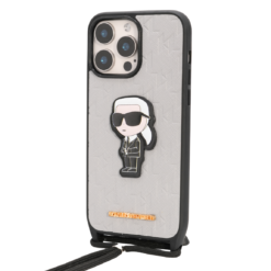 CASE KARL2 IPHONE 15 PRO MAX GRIS - Image 2