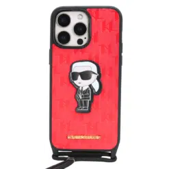 CASE KARL2 IPHONE 12 PRO MAX ROJO - Image 1