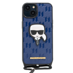 CASE KARL3 IPHONE 13 AZUL - Image 1