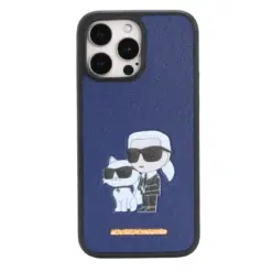 CASE KARL4 IPHONE 15 PRO AZUL - Image 1