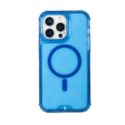 FUNDA MAGSAFE COLORFULL 3IN1 IPHONE 16 PRO MAX AZUL - Image 1