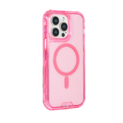 FUNDA MAGSAFE COLORFULL 3IN1 IPHONE 16 PRO ROSA - Image 2