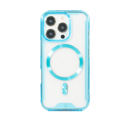 FUNDA MAGSAFE IPHONE 16 PRO MOD. CL19MS AZUL - Image 1