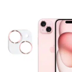 PROTECTOR CAMARA IPHONE 12 PRO CROMO #1 ROSA - Image 1