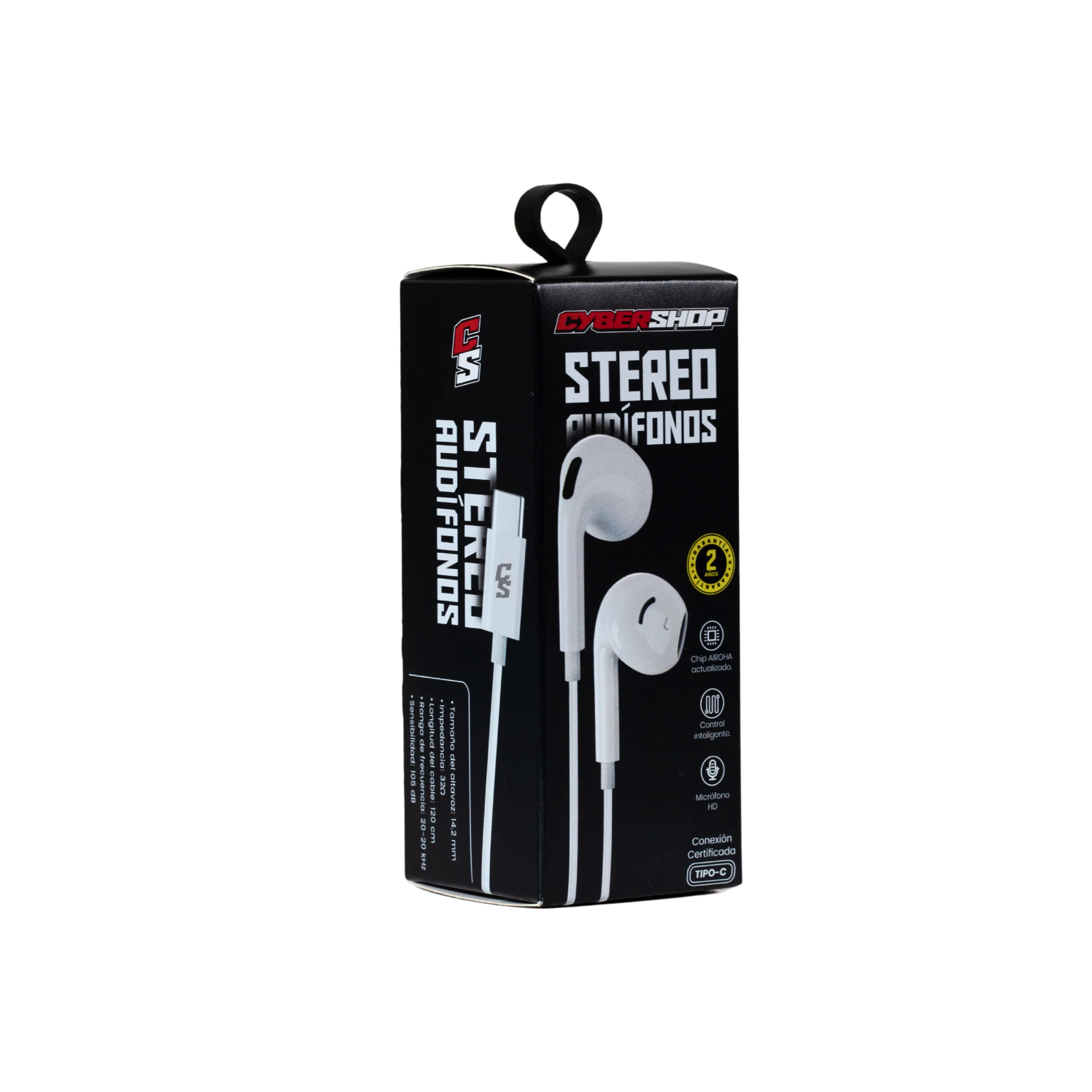 AUDIFONOS CYBERSHOP TYPE-C CERTIFICADO - Image 4