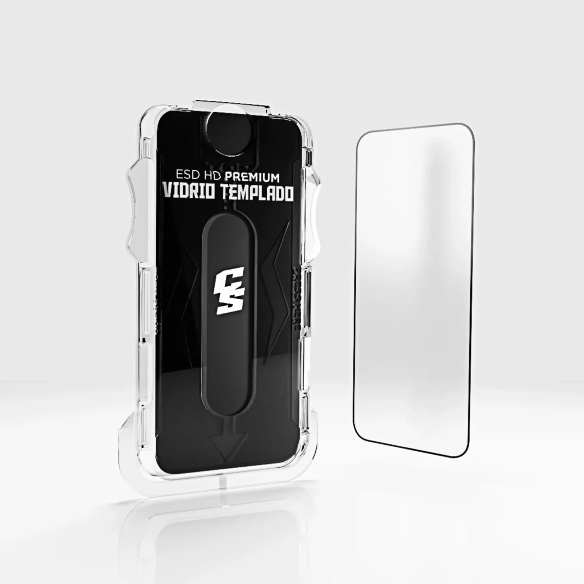 MICA PARA IPHONE 16 PRO HD PREMIUM CS + KIT DE INSTALACION