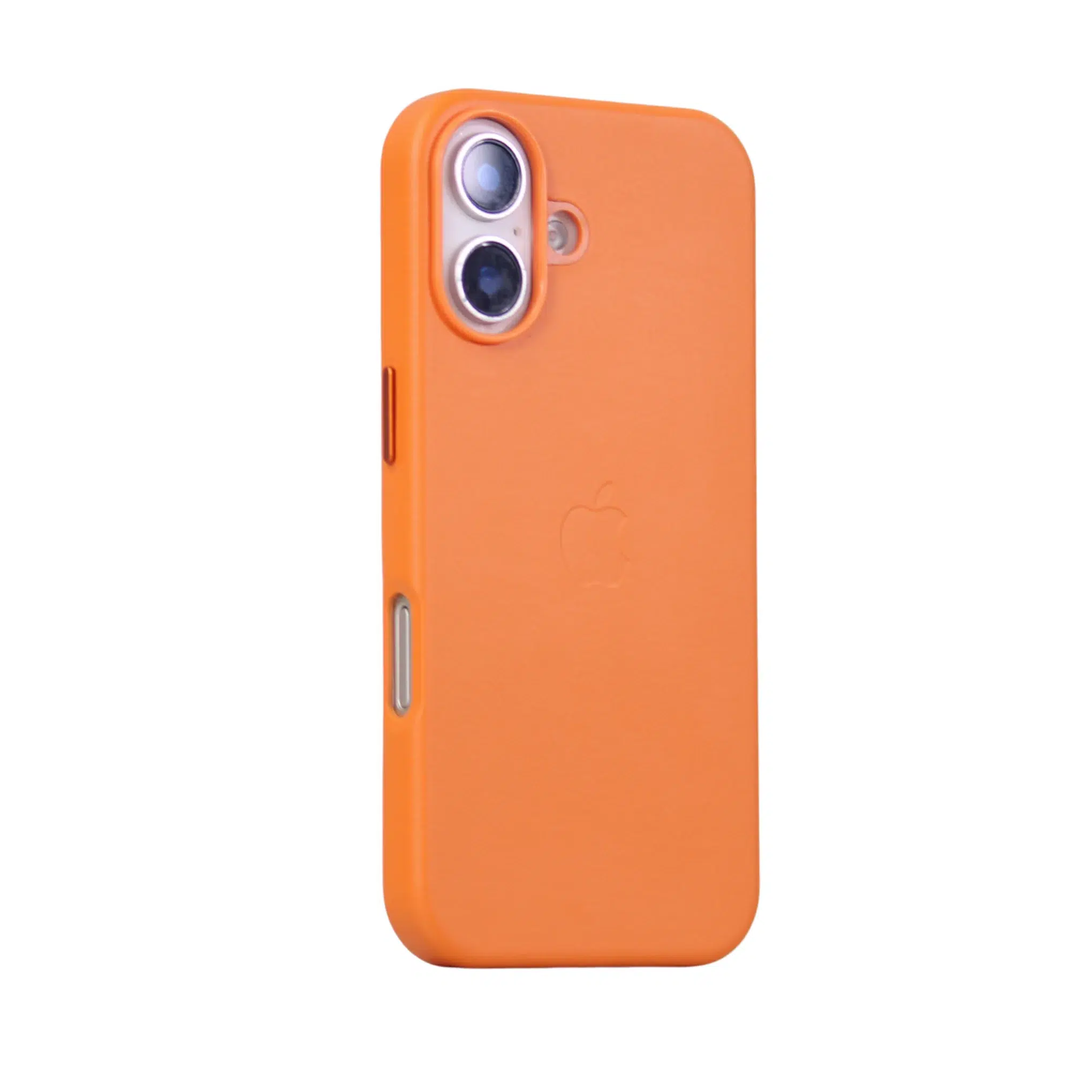 FUNDA CUERO-3 MAGSAFE IPHONE 13 PRO MAX NARANJA - Image 2
