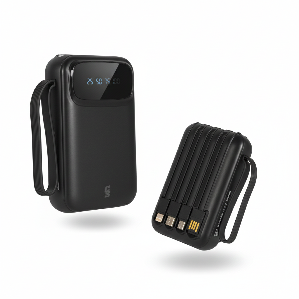 BATERIAL PORTATIL 10,000 CYBERSHOP BELLUM NEGRO