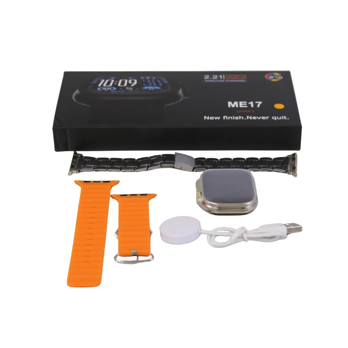 SMARTWATCH 2.02" ULTRA3 ROSA ME17