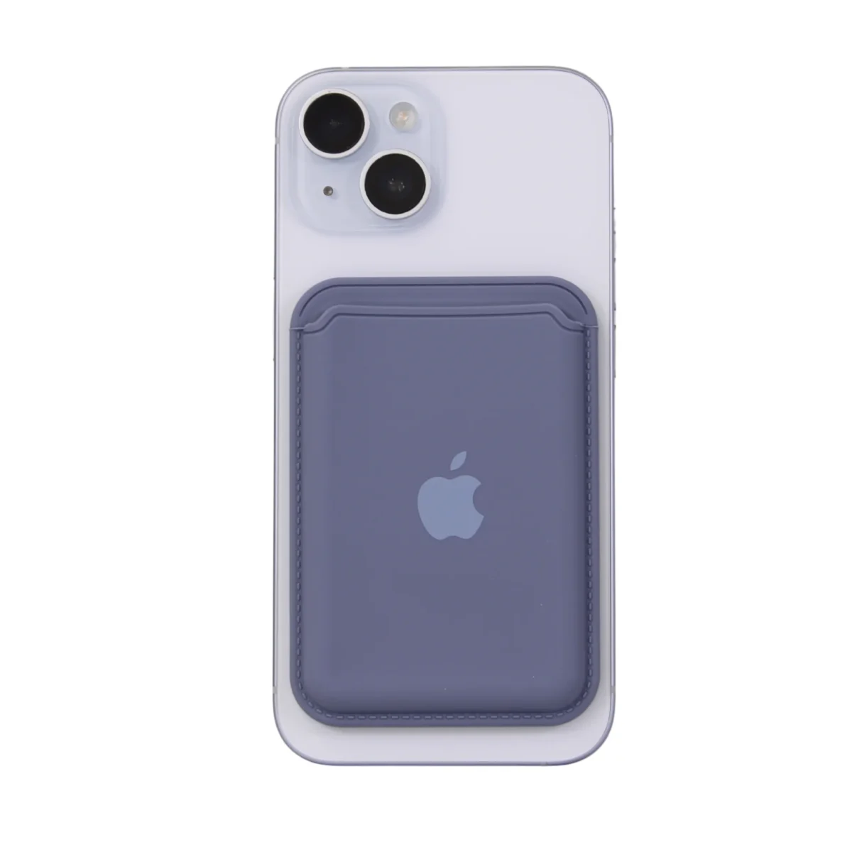 TARJETERO SILICON MAGSAFE LILA