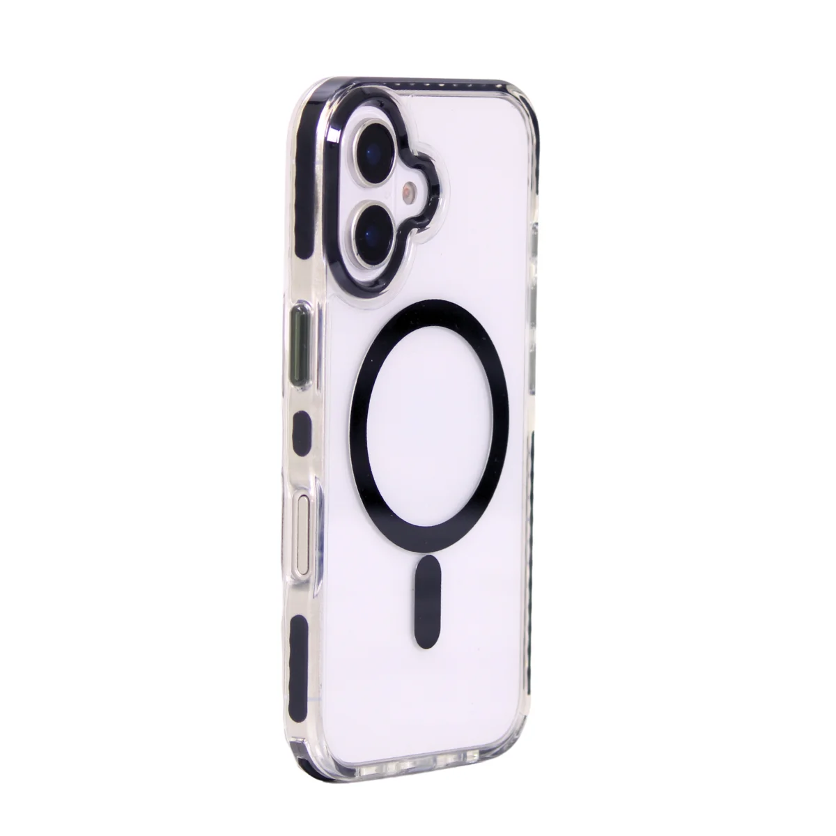 FUNDA IPHONE 14 CLEAR MAGSAFE-23 NEGRO - Image 2
