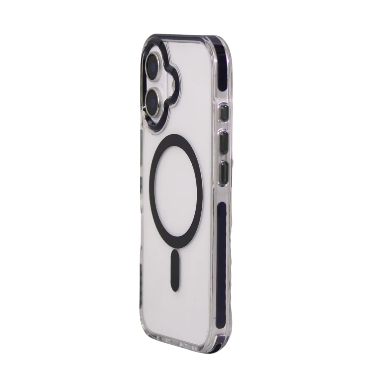 FUNDA IPHONE 14 CLEAR MAGSAFE-23 NEGRO - Image 3