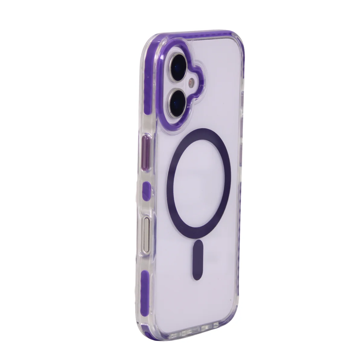 FUNDA IPHONE 14 CLEAR MAGSAFE-23 LILA - Image 2