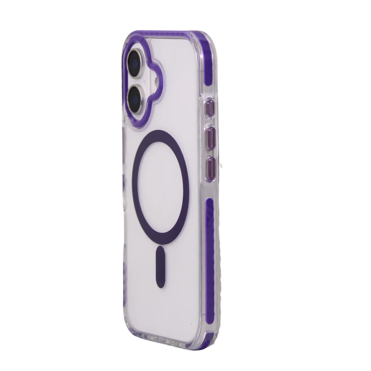 FUNDA IPHONE 14 CLEAR MAGSAFE-23 LILA - Image 3