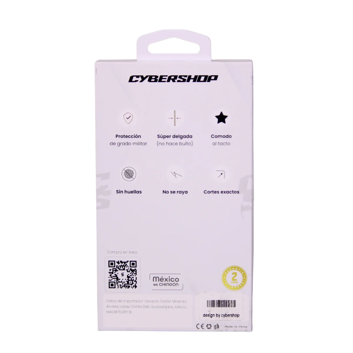 FUNDA IPHONE 14 CLEAR MAGSAFE-23 LILA - Image 5