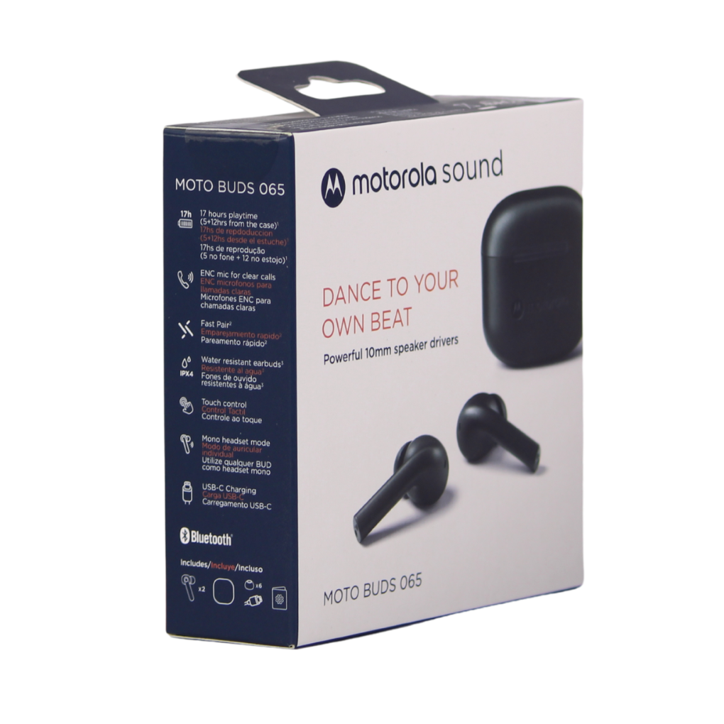 AUDIFONOS BUDS MOTOROLA NEGRO 065 - Image 5
